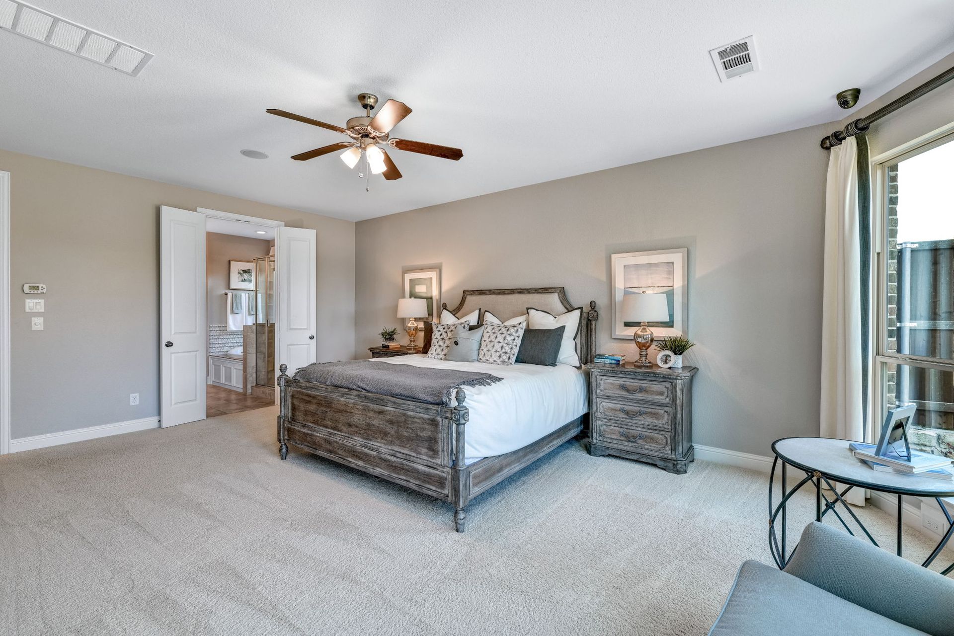 Plan 116 Primary Bedroom Representative Image