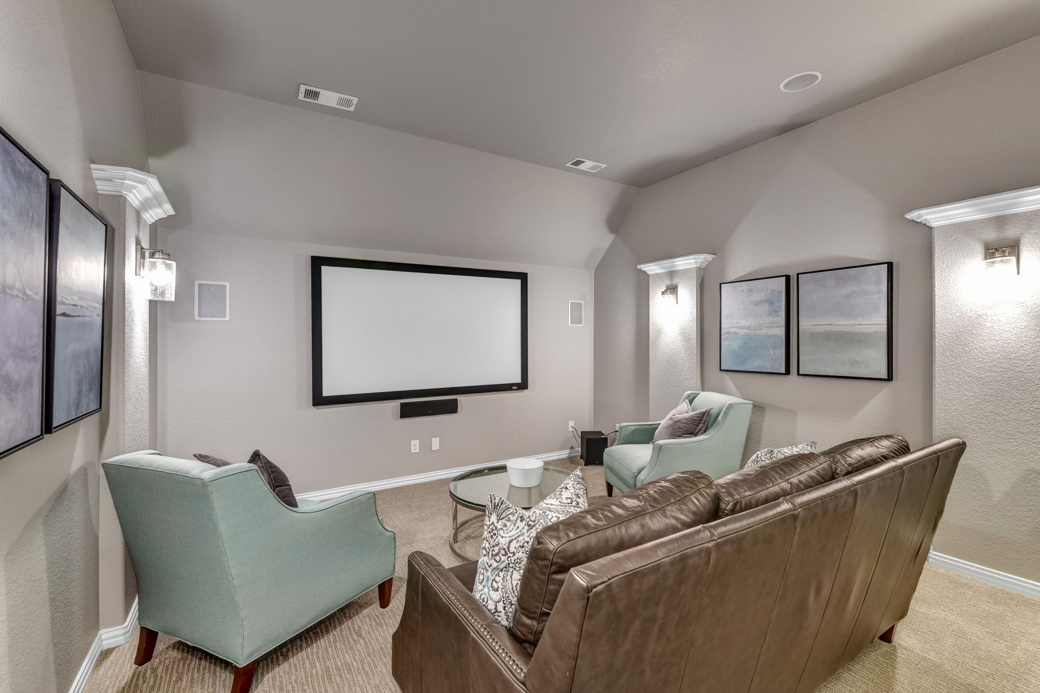 Plan 116 Media Room Representative Image