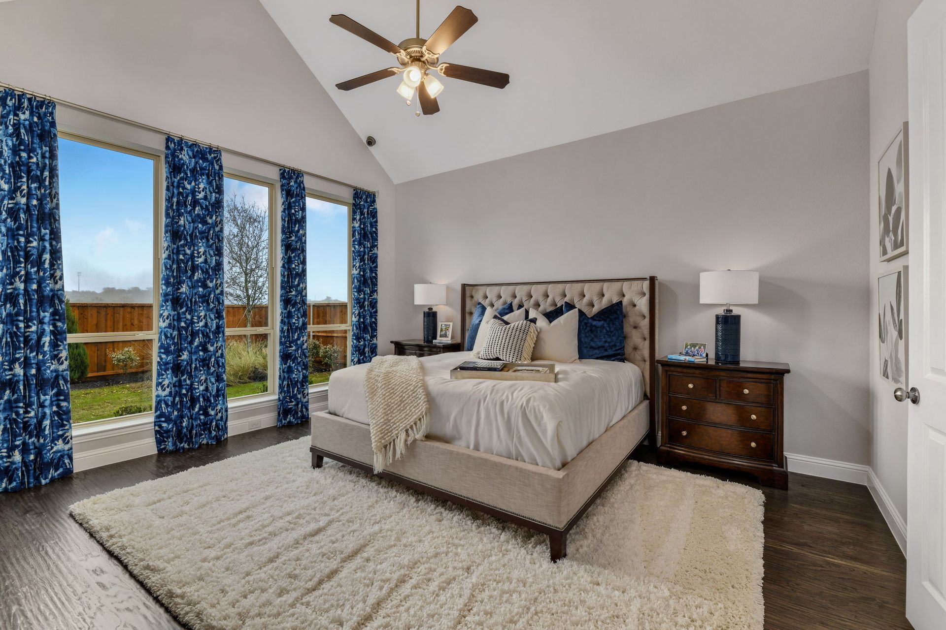Plan 1632 Primary Bedroom Representative Image
