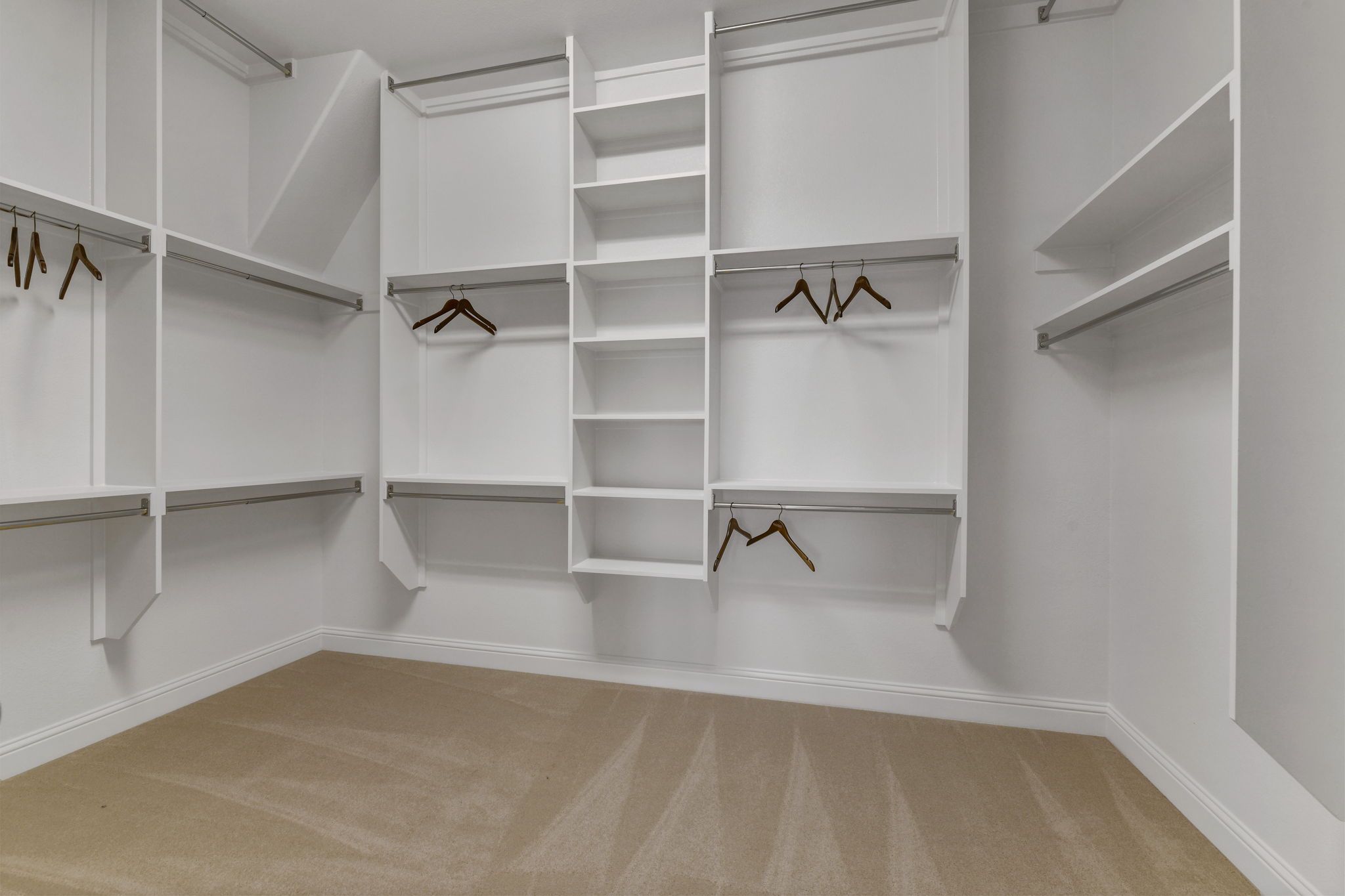 Plan 1632 Primary Closet Representative Image