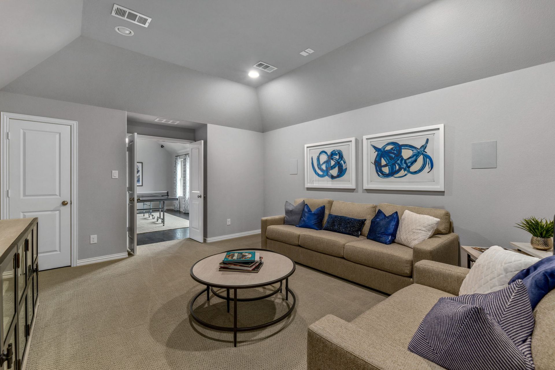 Plan 1632 Media Room Representative Image