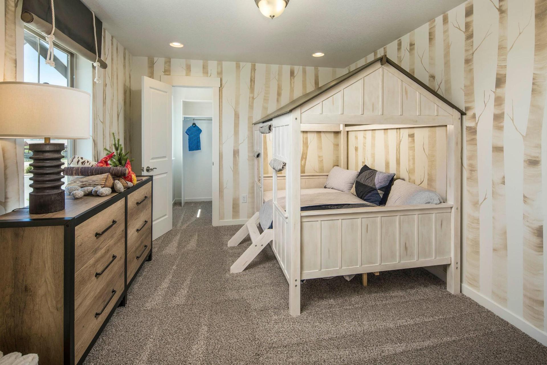 Plan C407 Bedroom Representative Image