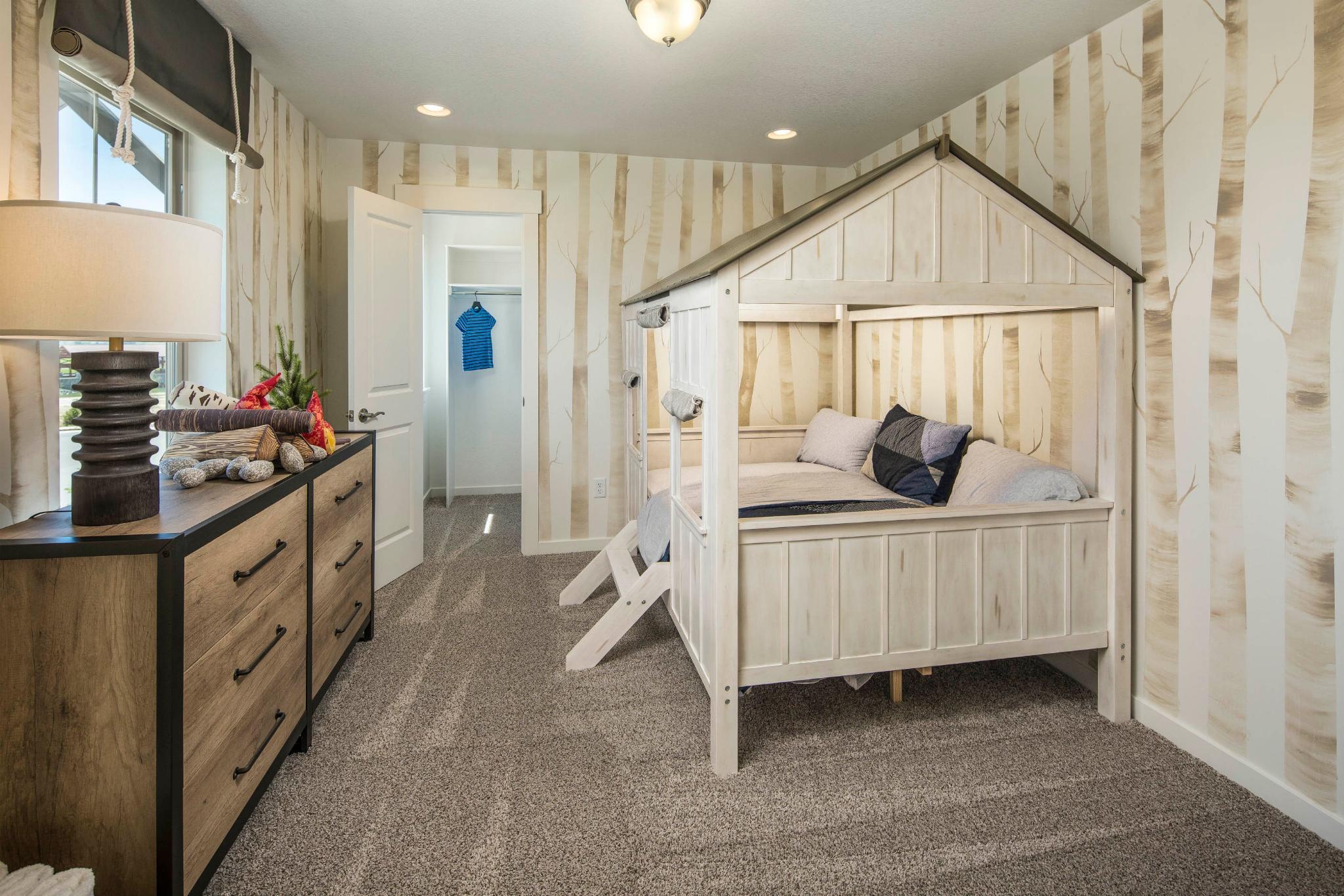 Plan C407 Bedroom Representative Image