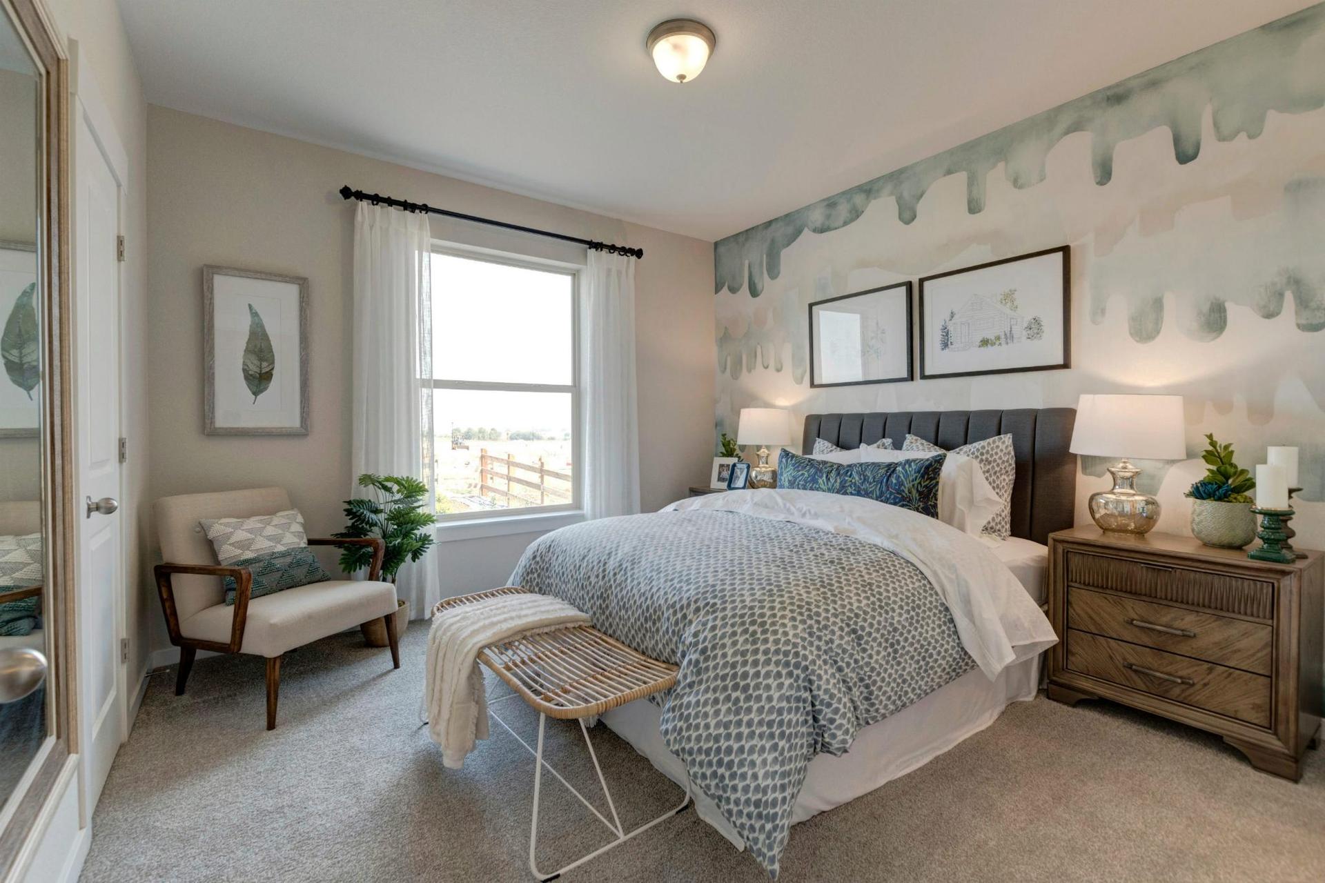 Plan C505 Bedroom Representative Image