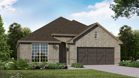 Plan 1120 by American Legend Homes in Dallas TX