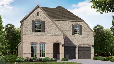 Plan 1167 by American Legend Homes in Dallas TX