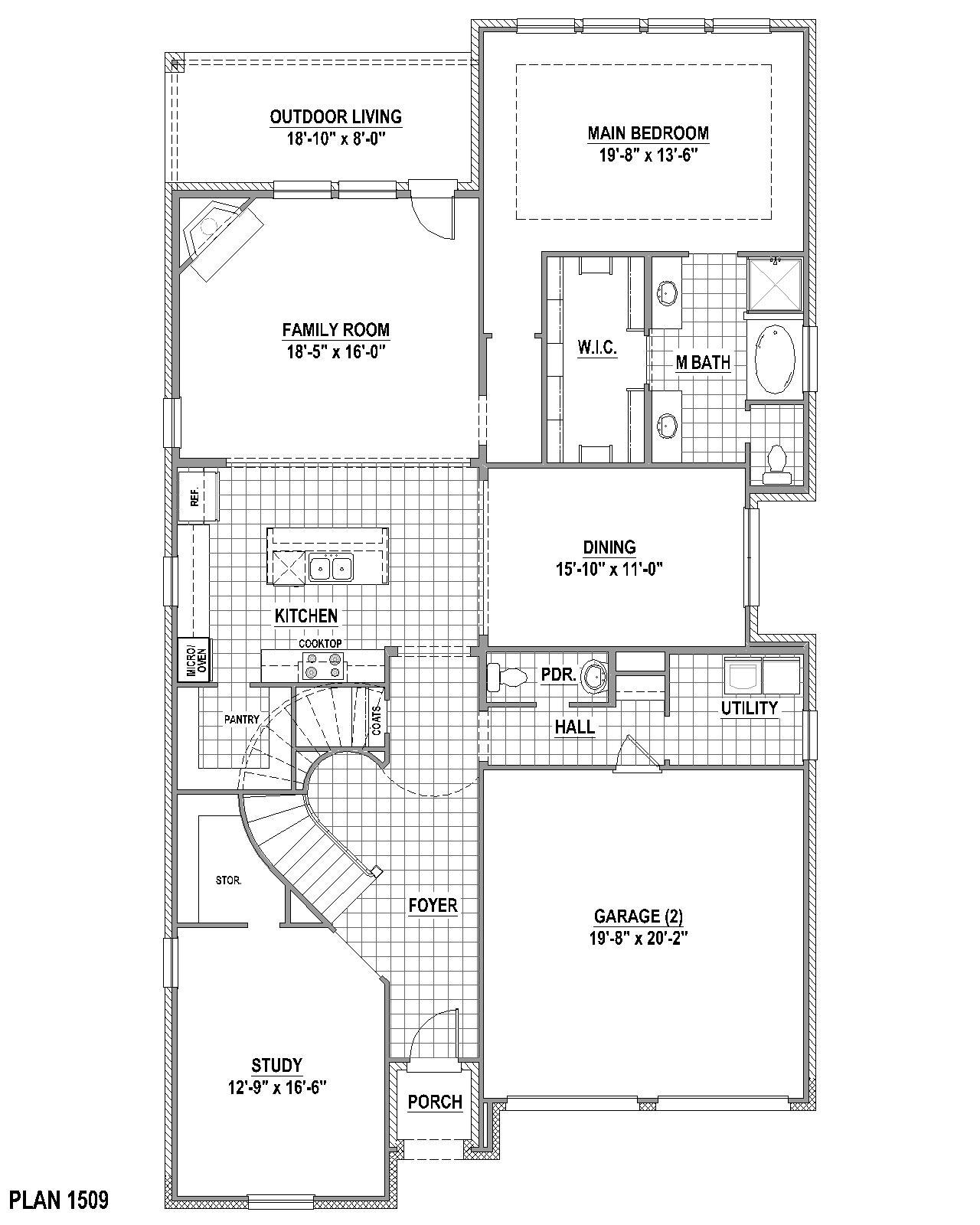 Plan 1509 1st Floor