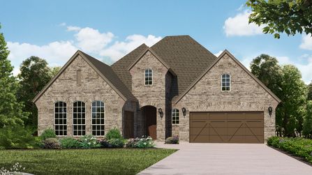 Plan 1631 by American Legend Homes in Dallas TX