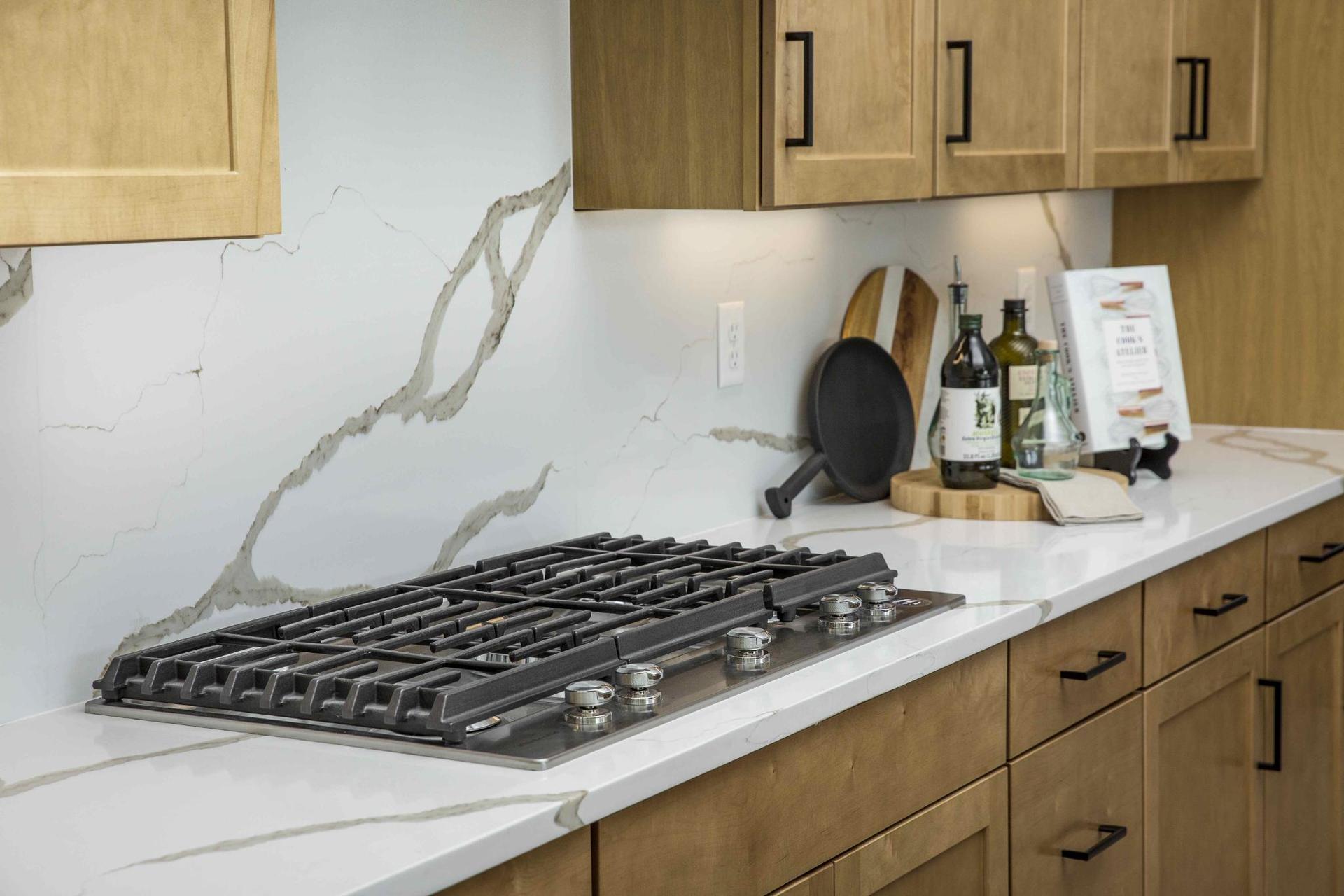 Plan C652 Stovetop Photo by American Legend Homes