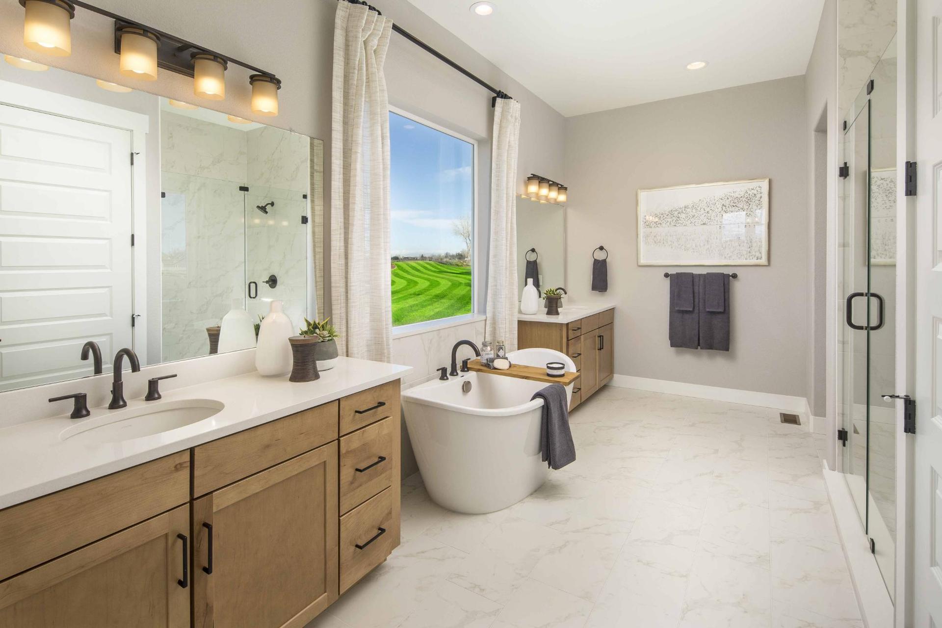 Plan C652 Primary Bathroom Photo by American Legend Homes