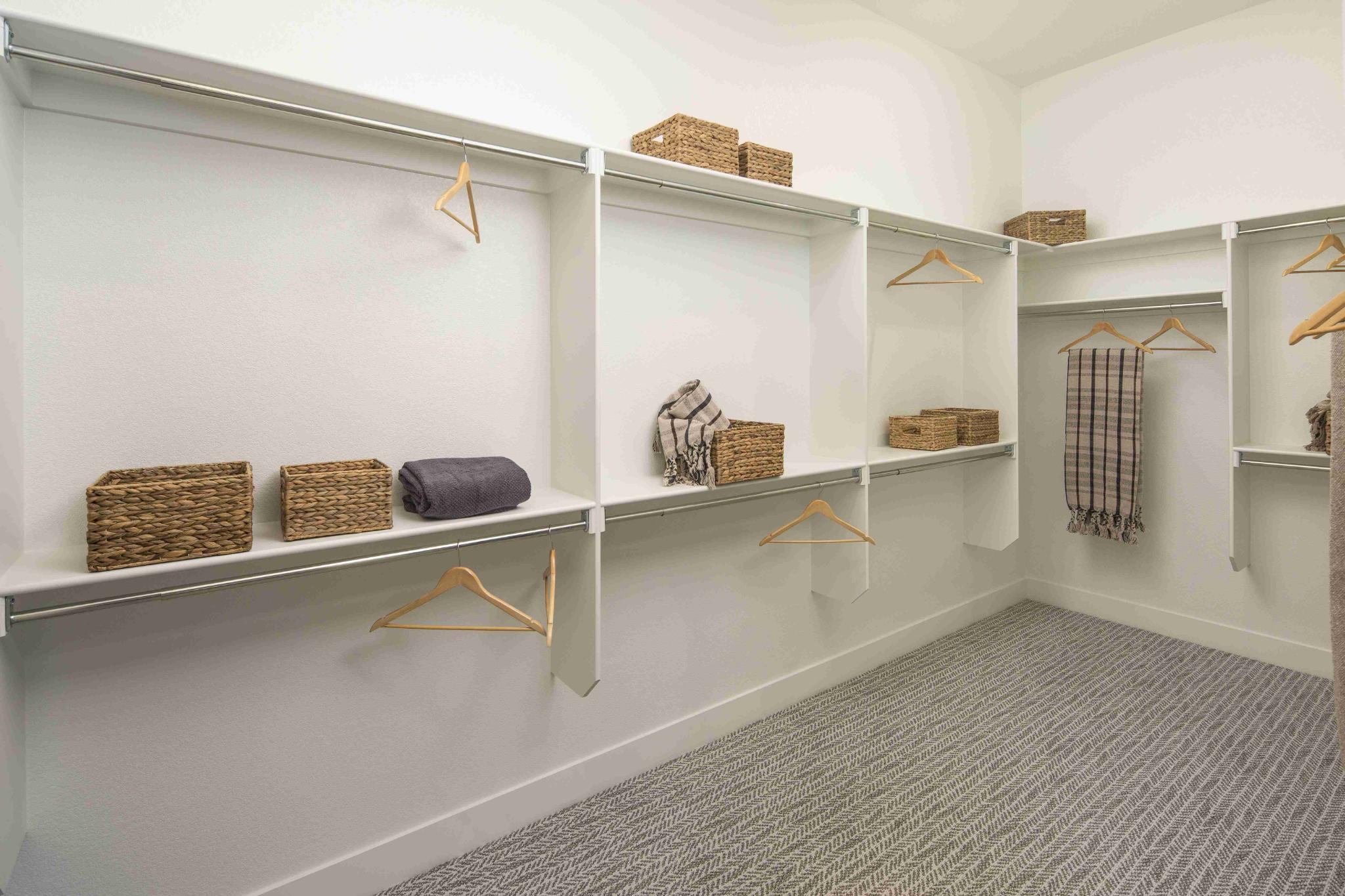 Plan C652 Primary Closet Photo by American Legend Homes