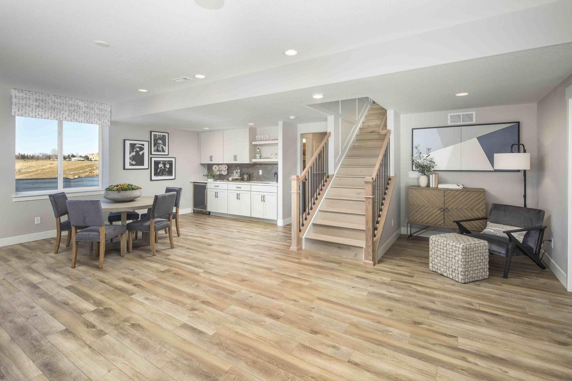 Plan C652 Finished Basement Photo by American Legend Homes