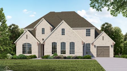 Plan 855 by American Legend Homes in Dallas TX