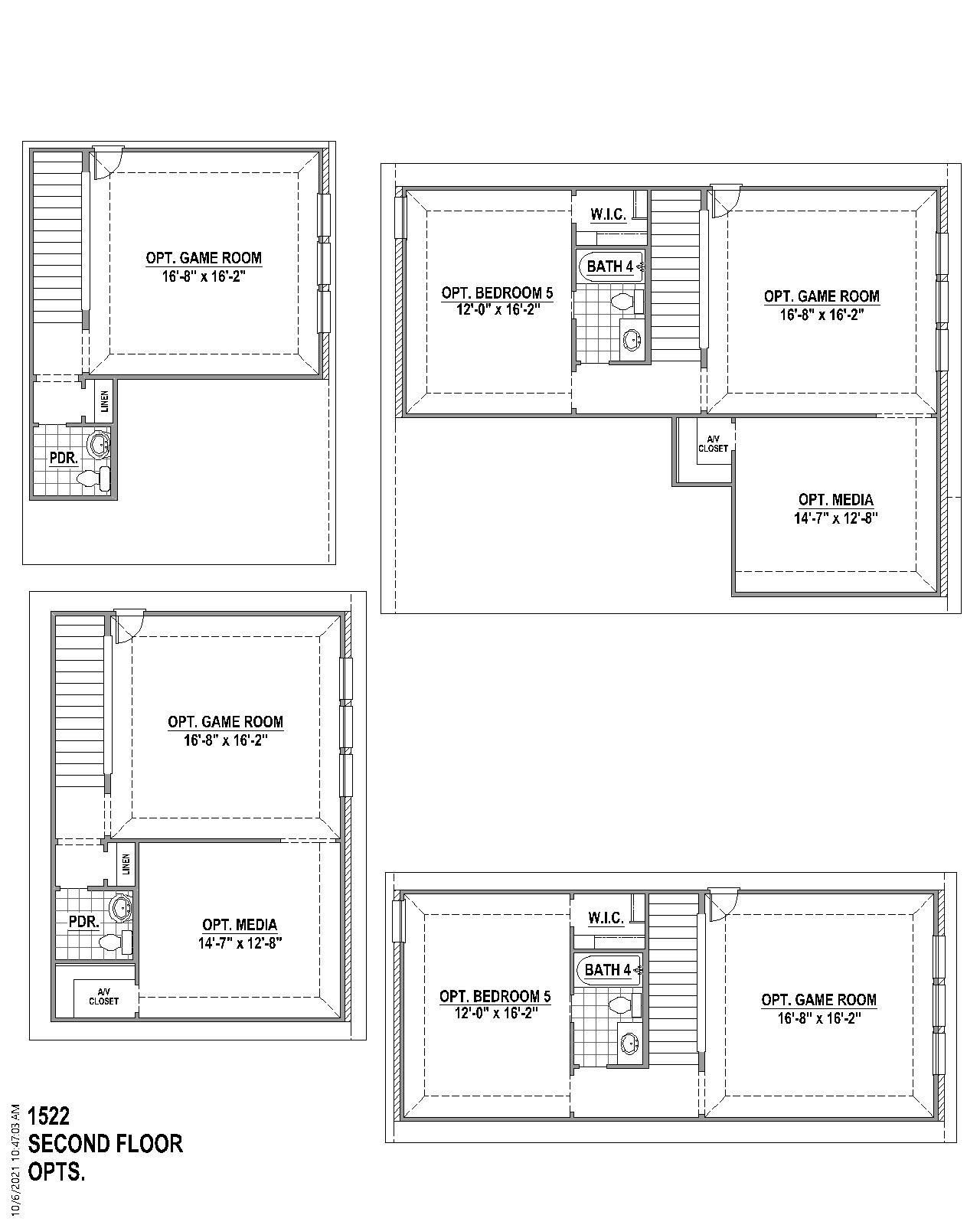 Plan 1522 Options
