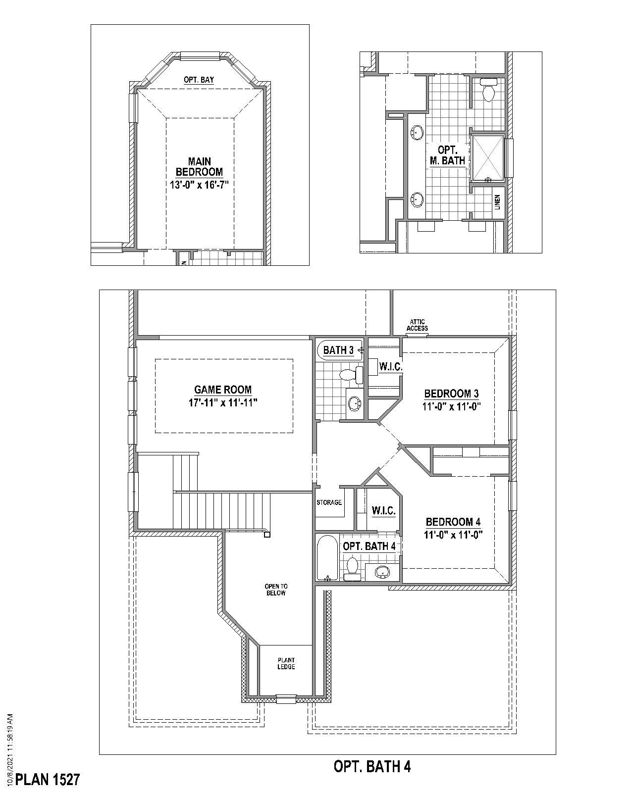 Plan 1527 Options 1