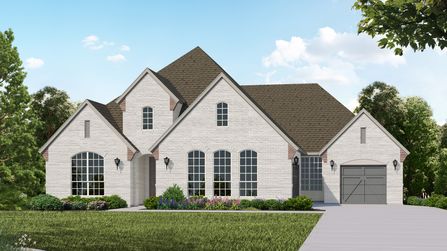 Plan 851 by American Legend Homes in Dallas TX