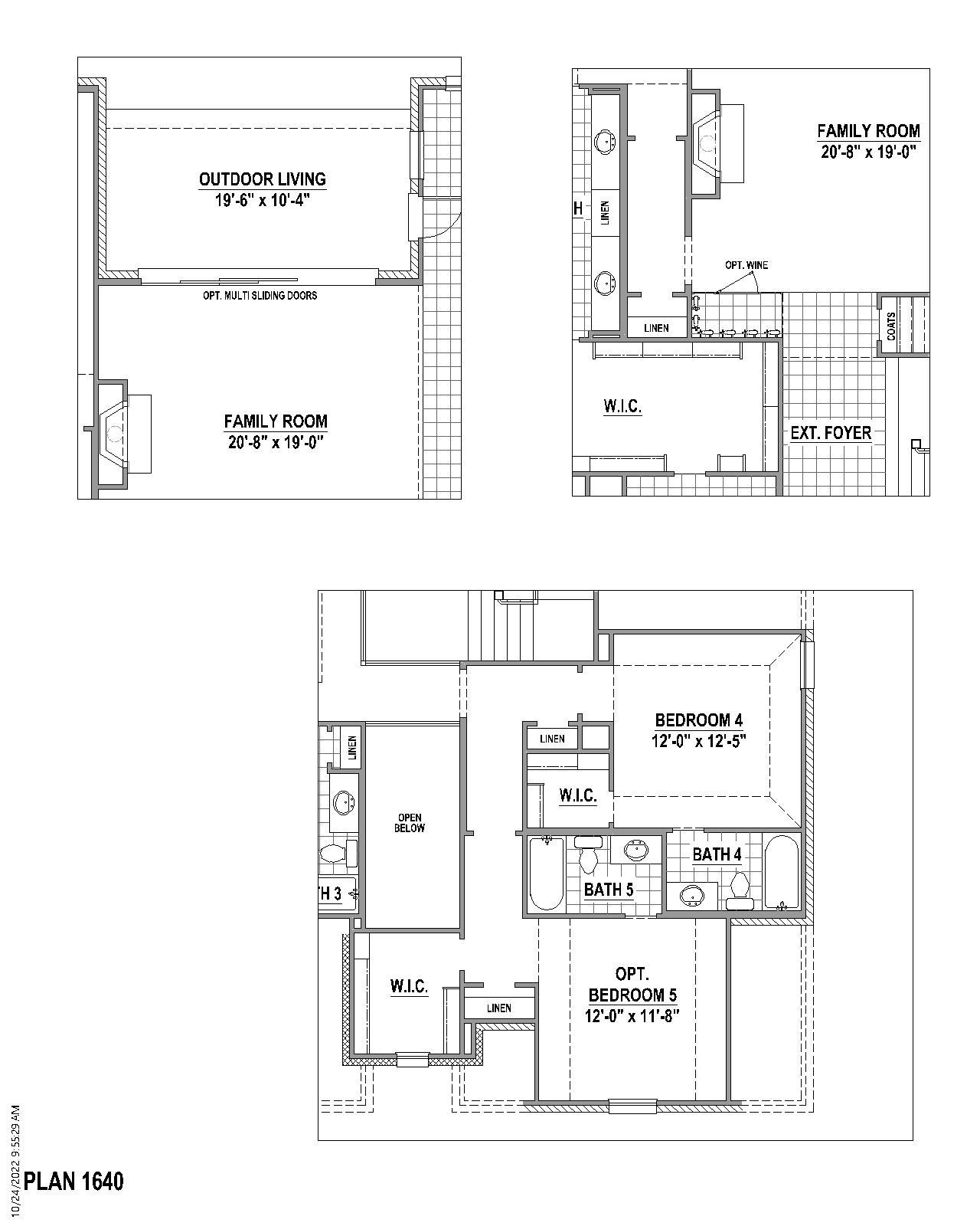 Plan 1640 Options 1