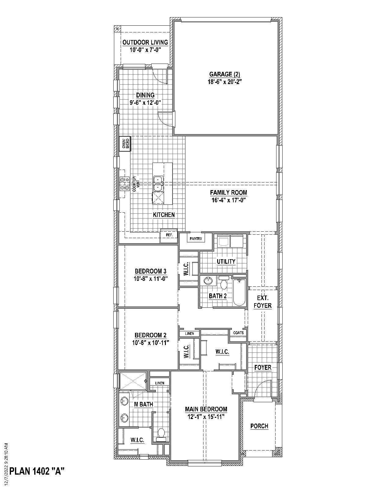 Plan 1402 1st Floor