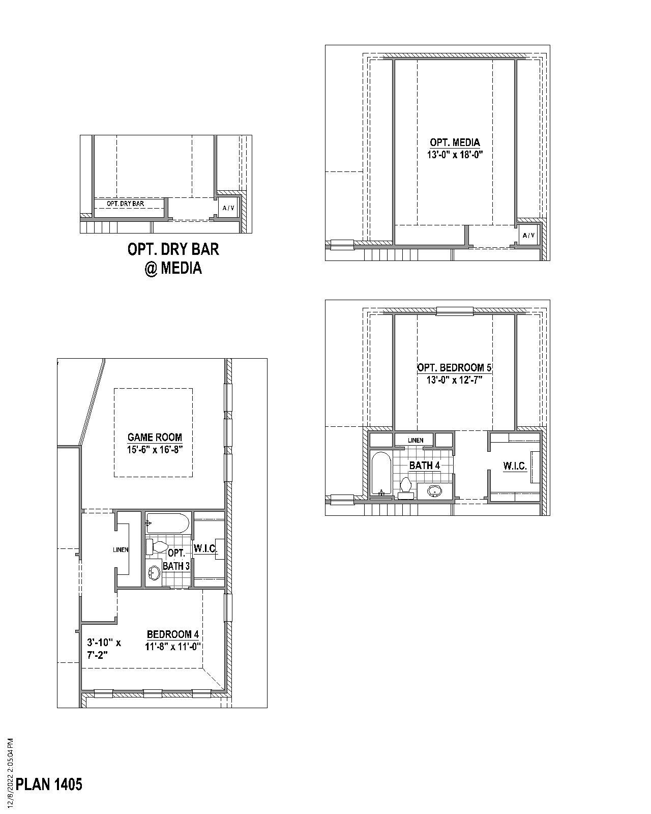 Plan 1405 Options 1