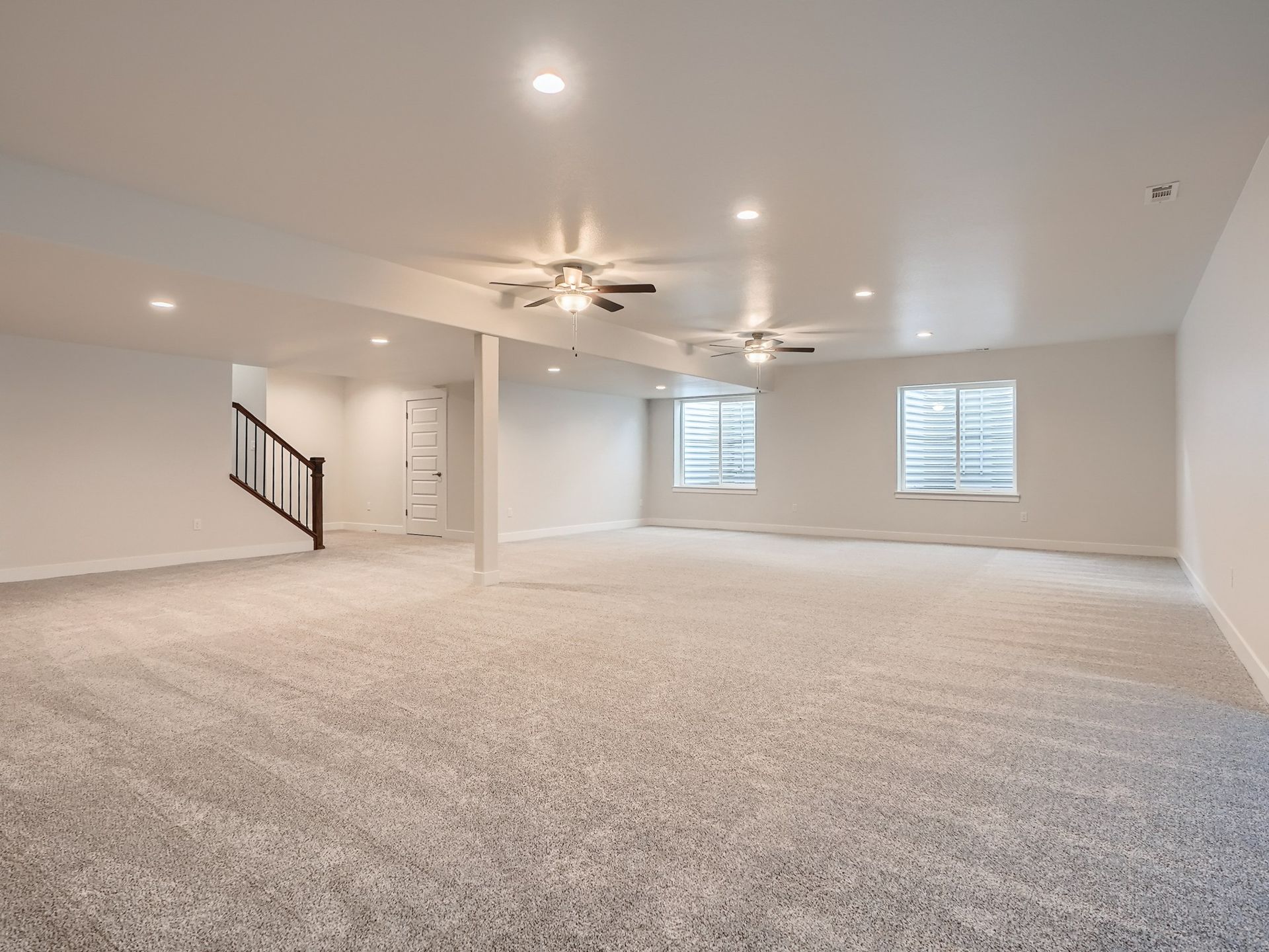 Plan C655 Finished Basement Representative Photo