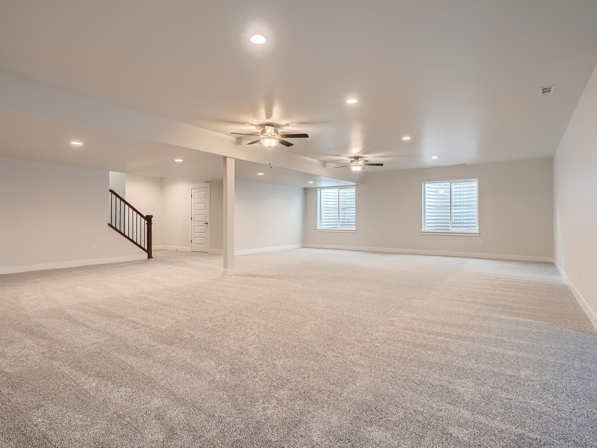 Plan C655 Finished Basement Representative Photo