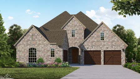 Plan 610 by American Legend Homes in Dallas TX