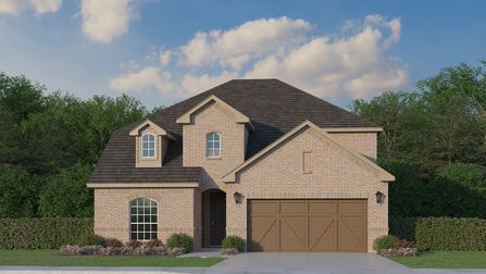 Plan 1531 by American Legend Homes in Fort Worth TX