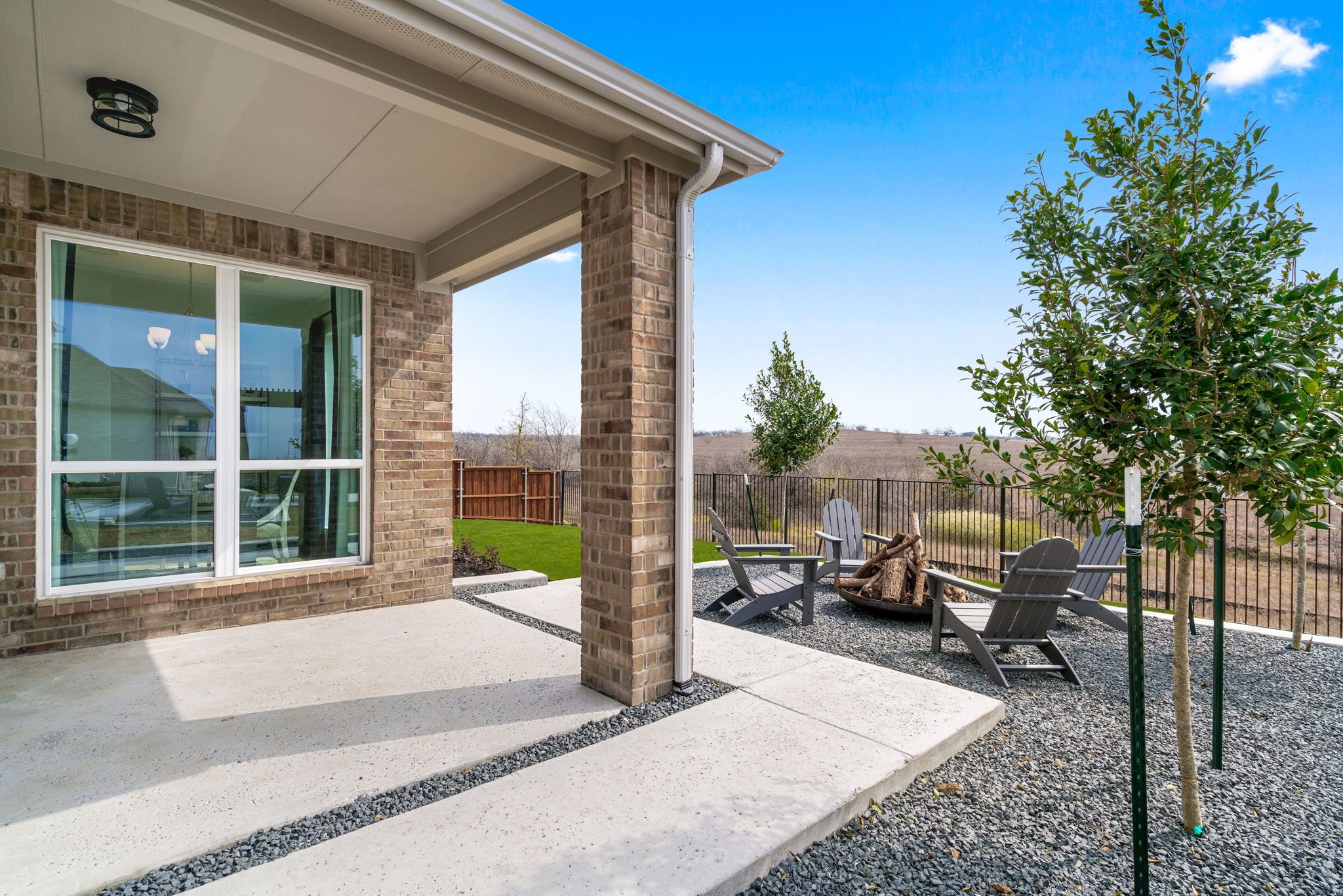 Plan 1523 Outdoor Living Area Photo by American Legend Homes