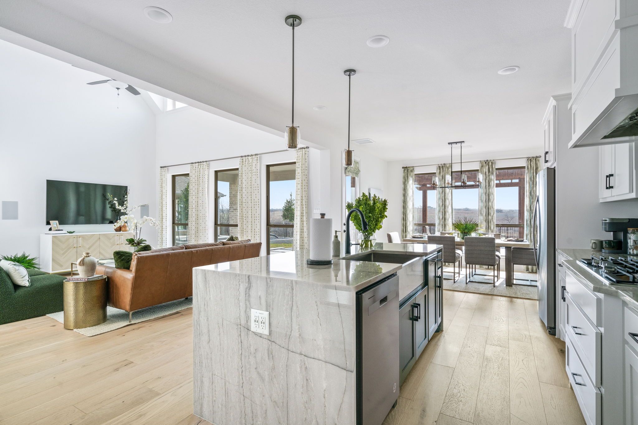 Plan 1686 Open Concept Photo by American Legend Homes