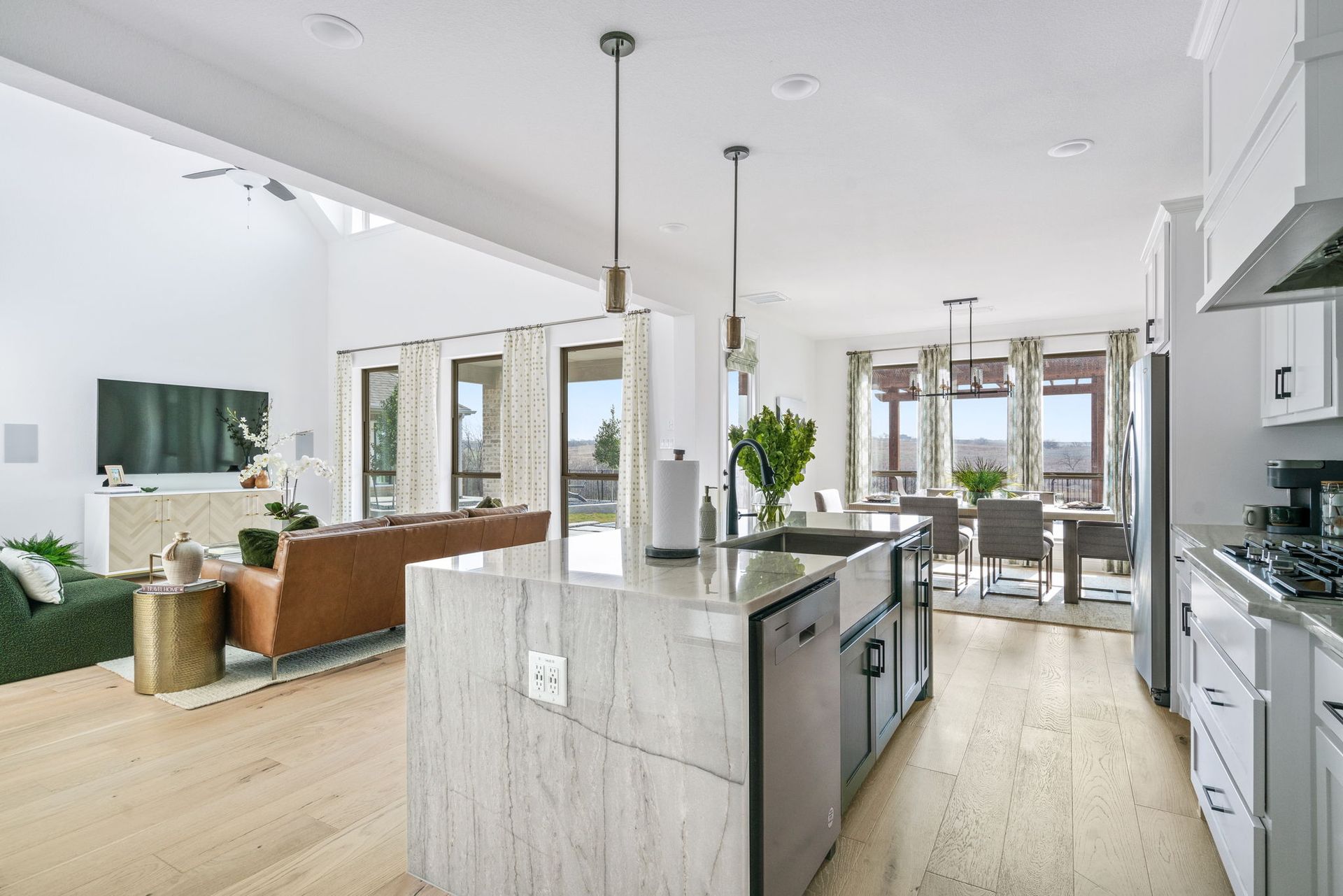 Plan 1686 Open Concept Photo by American Legend Homes