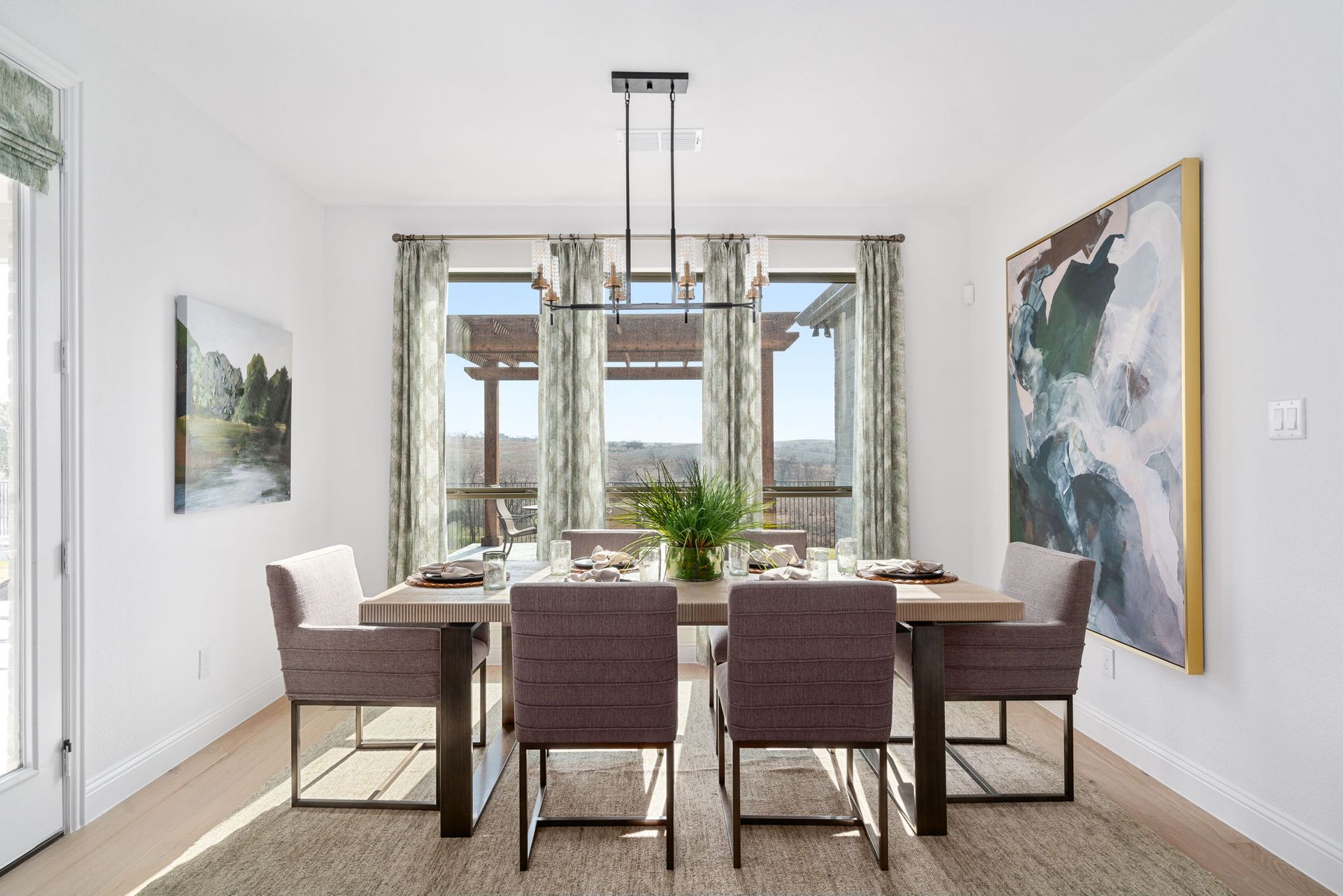 Plan 1686 Dining Room Photo by American Legend Homes