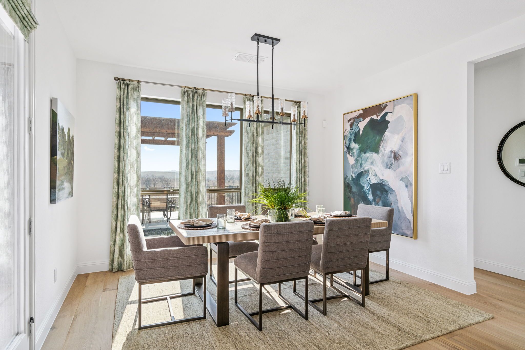 Plan 1686 Dining Room Photo by American Legend Homes