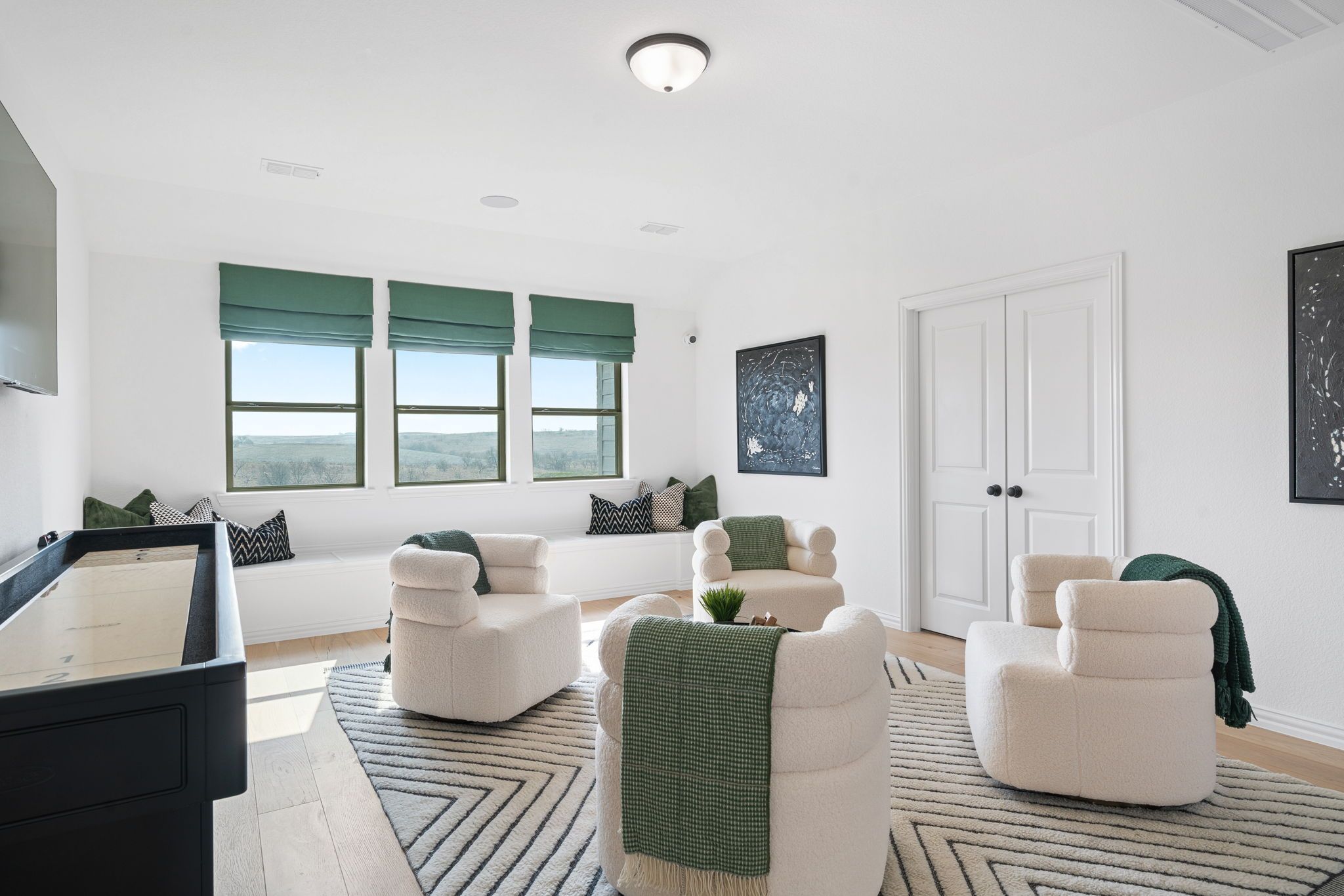 Plan 1686 Game Room Photo by American Legend Homes