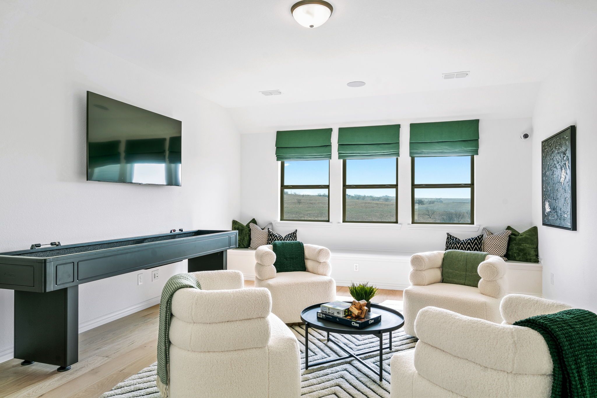 Plan 1686 Game Room Photo by American Legend Homes