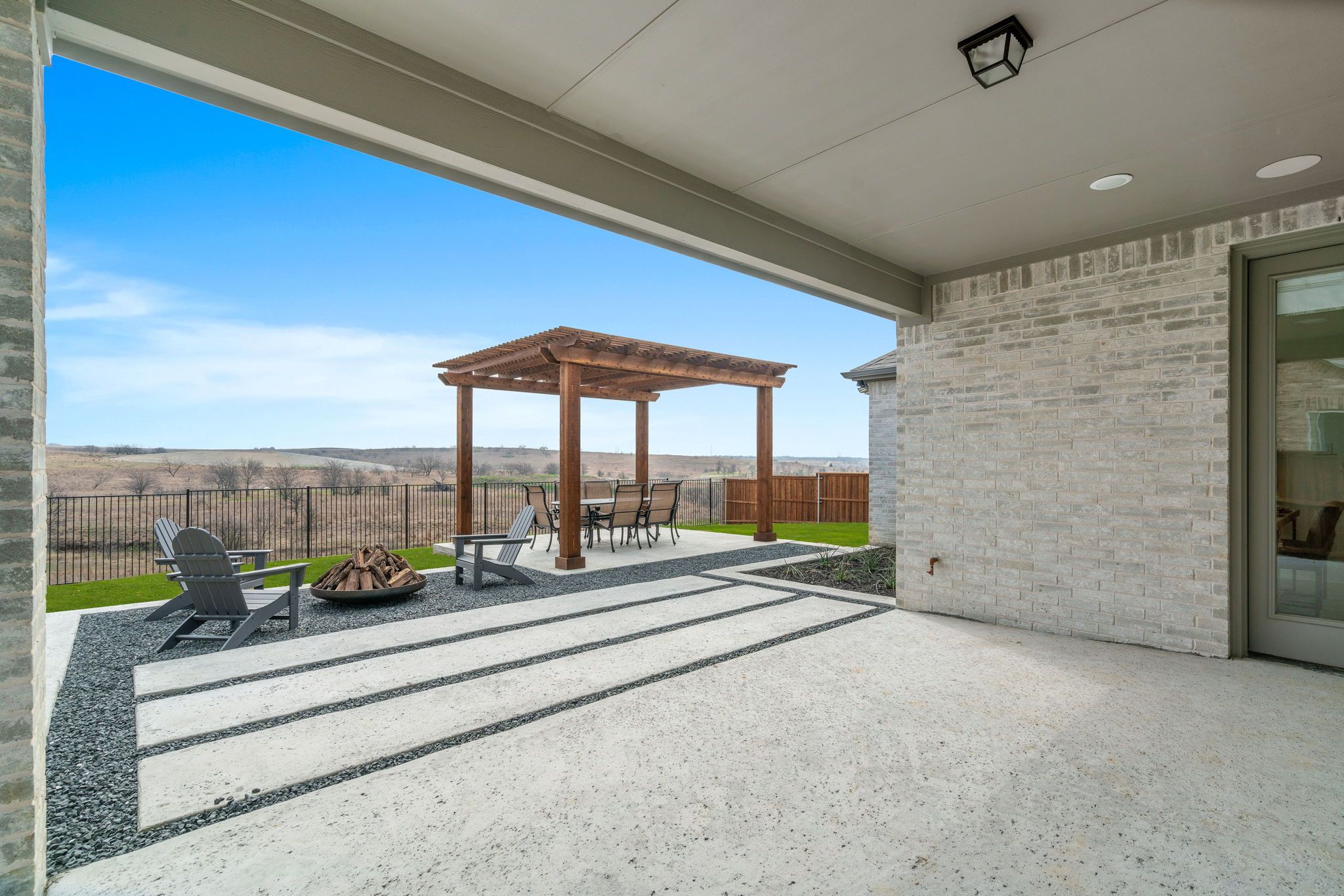 Plan 1686 Outdoor Living Area Photo by American Legend Homes