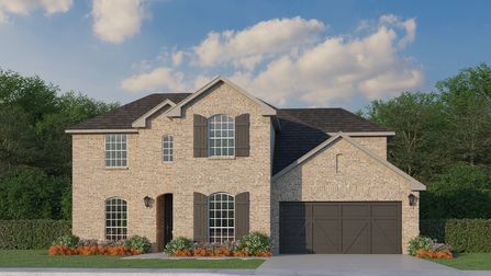 Plan 1689 by American Legend Homes in Dallas TX