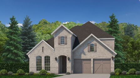 Plan 1138 by American Legend Homes in Dallas TX