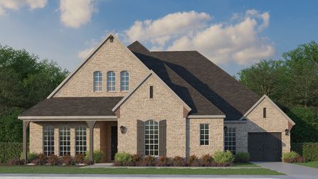 Plan 852 by American Legend Homes in Dallas TX