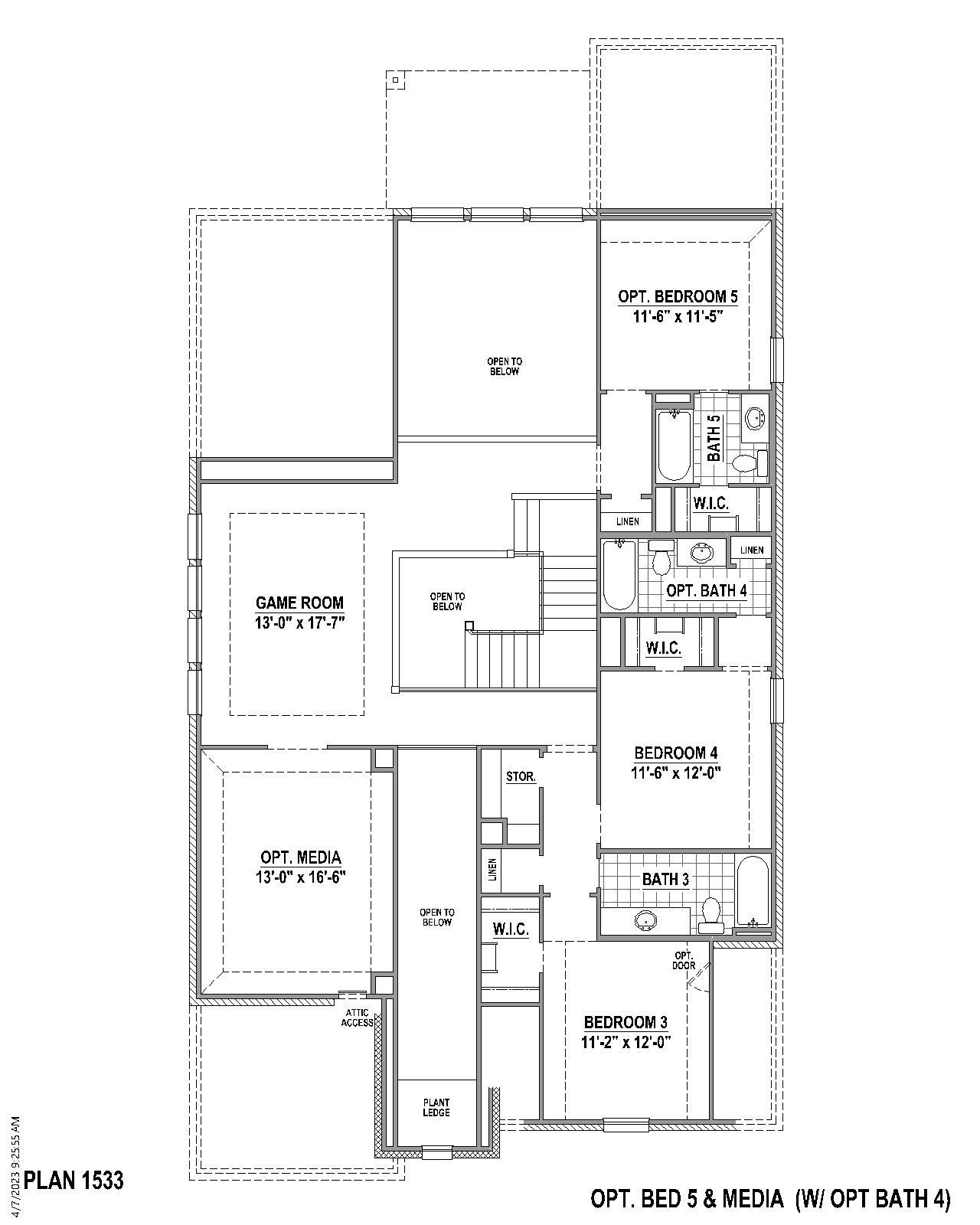 Plan 1533 Options 4