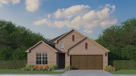 Plan 1532 by American Legend Homes in Fort Worth TX