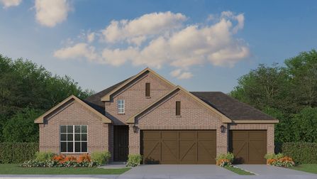 Plan 1532 by American Legend Homes in Fort Worth TX