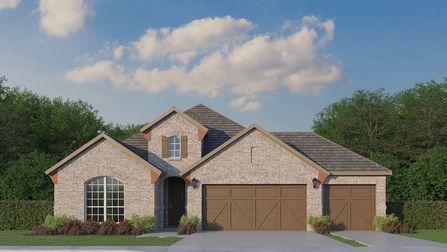 Plan 1523 by American Legend Homes in Fort Worth TX