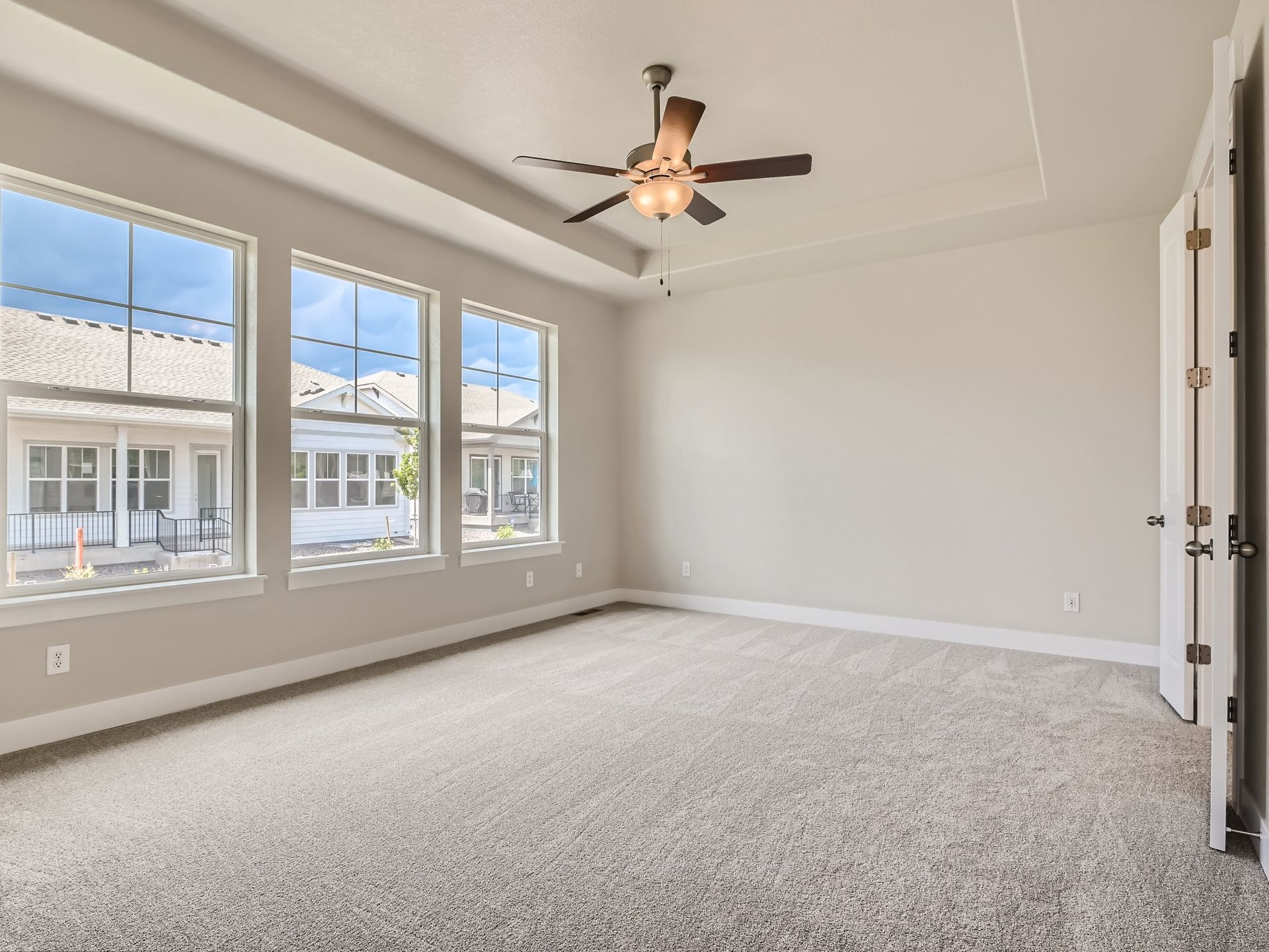 Plan C552 Main Bedroom Representative Photo