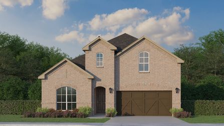 Plan 1533 by American Legend Homes in Fort Worth TX