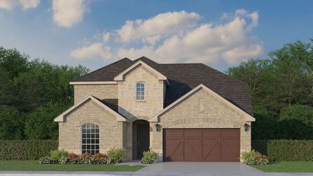 Plan 1525 by American Legend Homes in Fort Worth TX