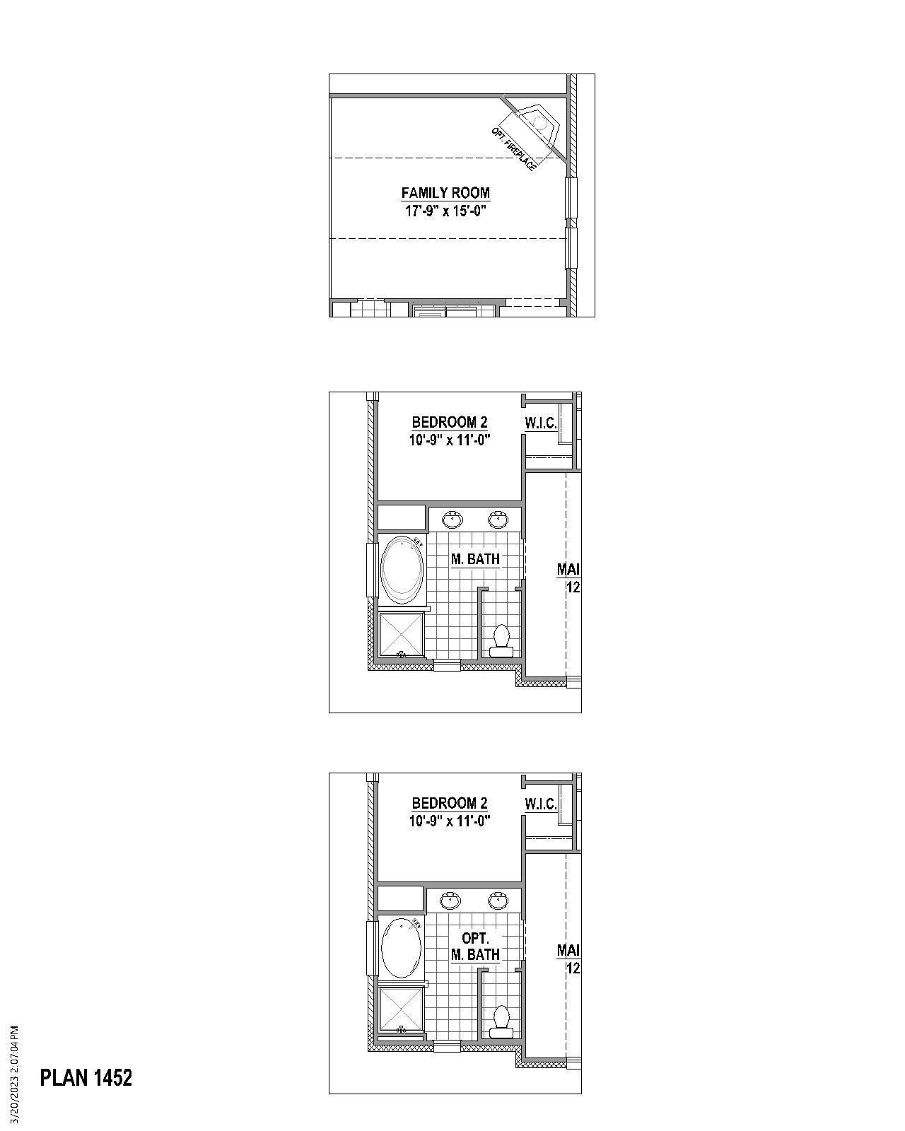Plan 1452 Options