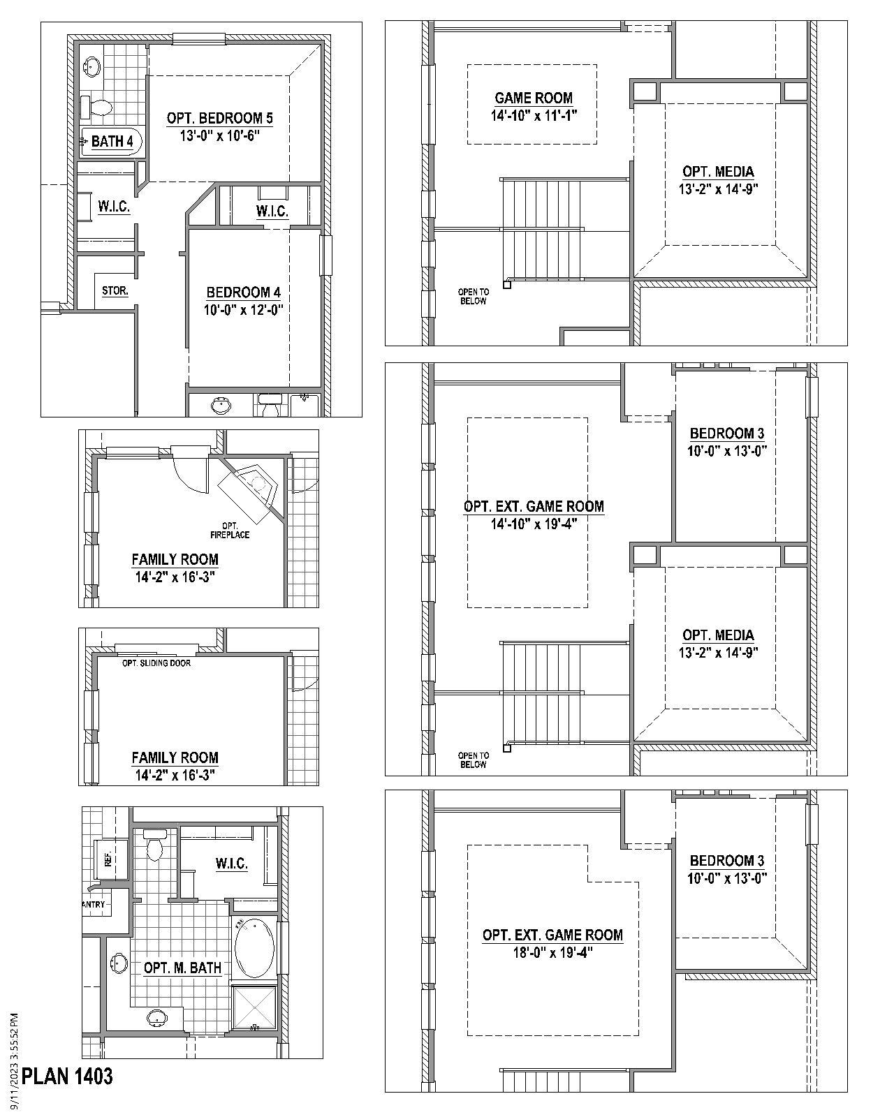 Plan 1403 Options