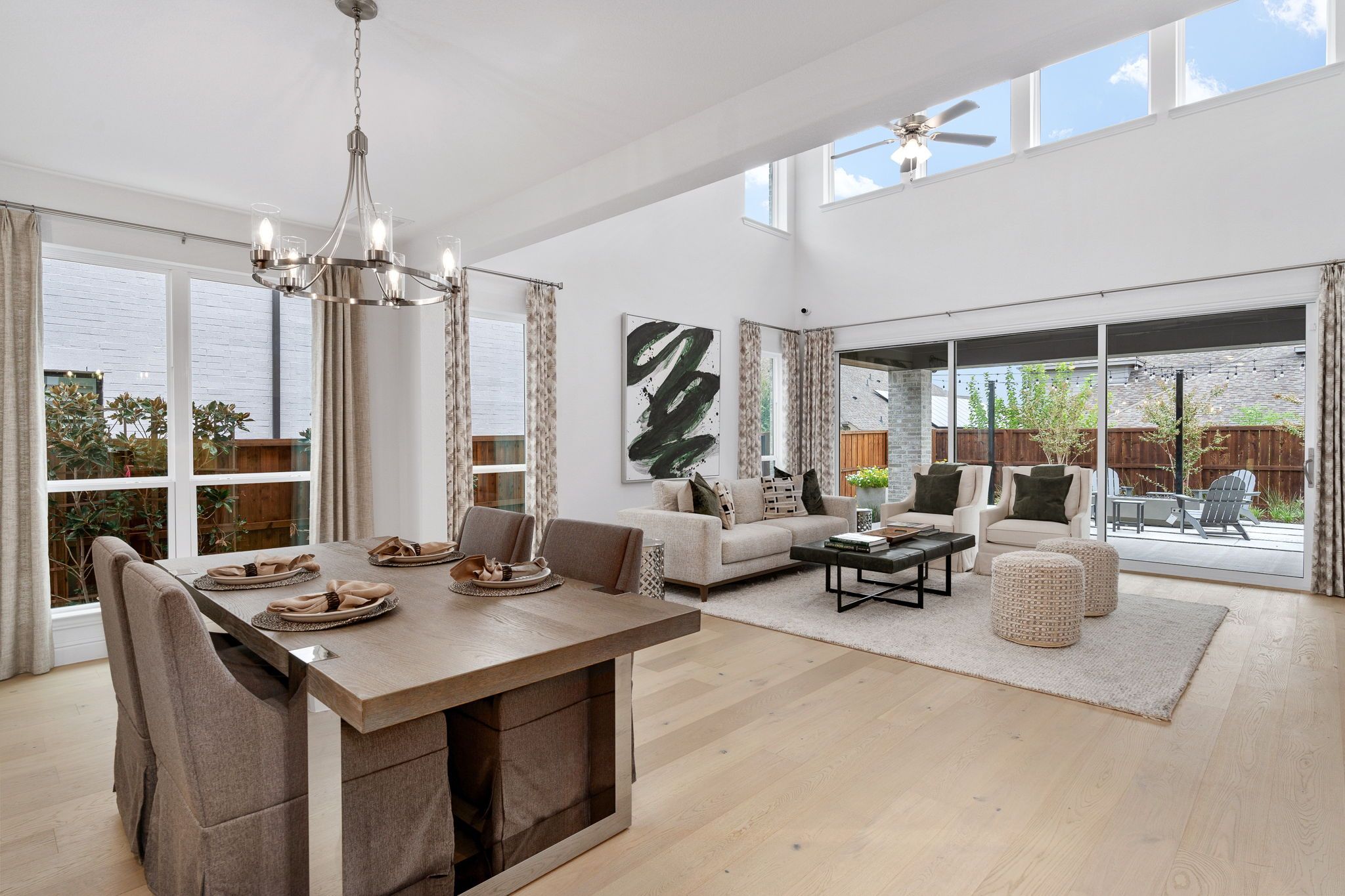 Star Trail 55s Model Plan 1138 Kitchen/Living Room by American Legend Homes