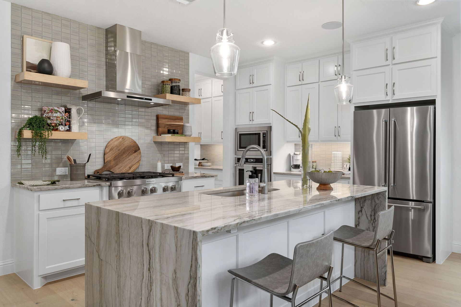 Star Trail 55s Model Plan 1138 Kitchen by American Legend Homes