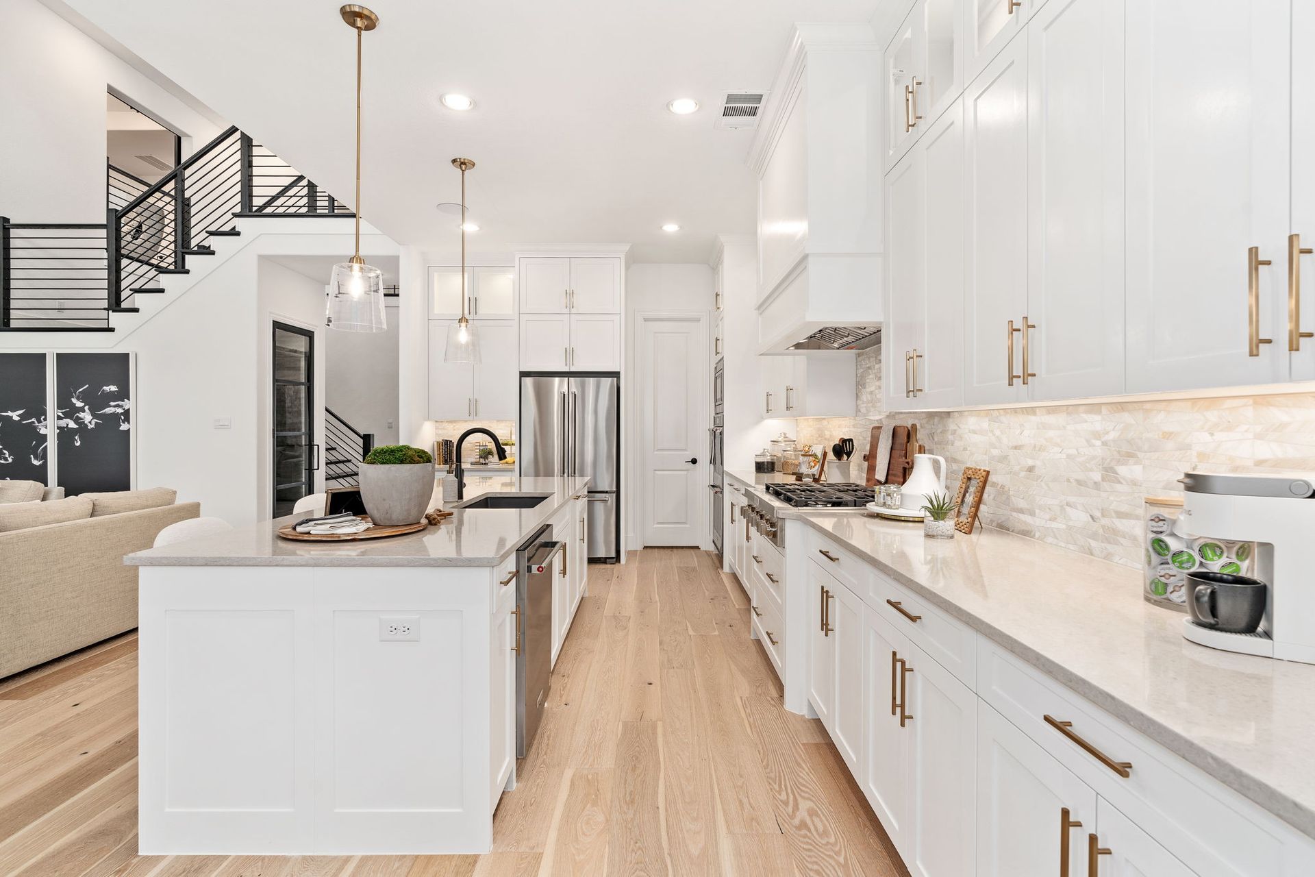 Plan 1639 Kitchen Representative Photo by American Legend Homes